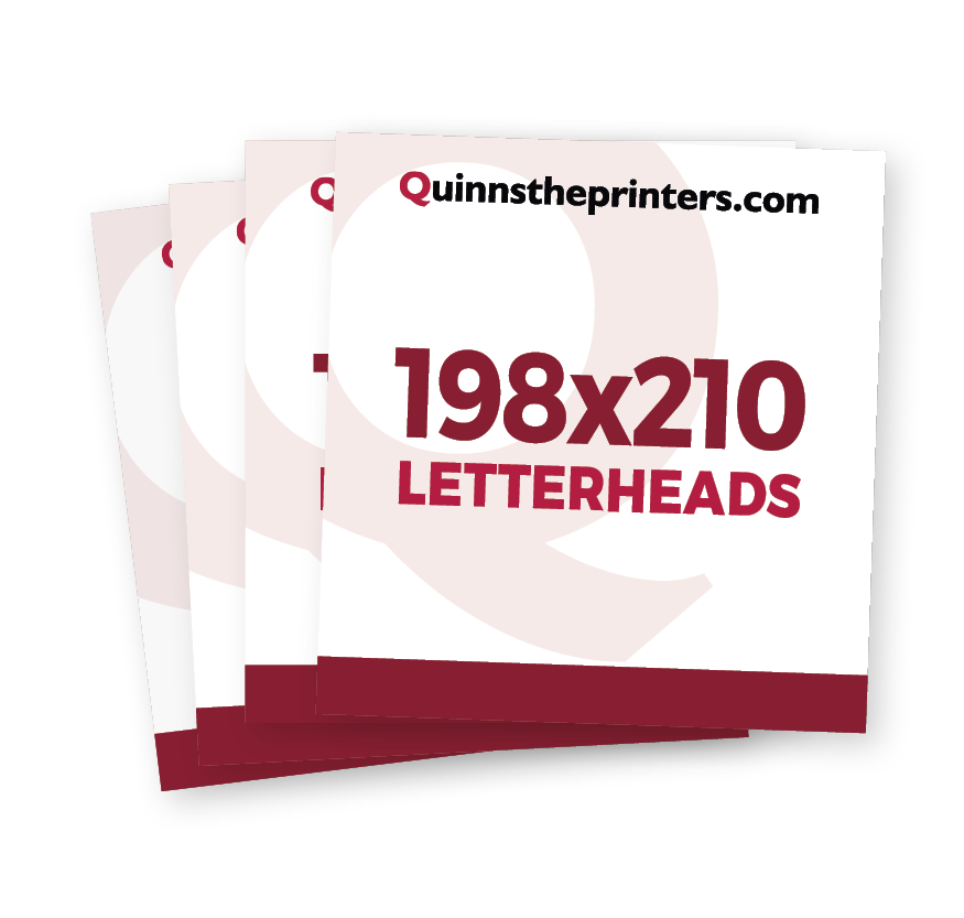 198x210 Letterhead Printing